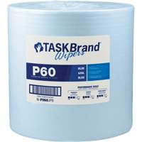 Chiffons de premi&egrave;re qualit&eacute; P60 TaskBrand, Tout usage, 13" lo x 12" la M & M Nord Ouest Inc