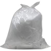 Industrial Garbage Bags, X-Strong, 26" W x 36" L, 1.2 mils, Clear, 45 L (12 Gal.) Capacity M & M Nord Ouest Inc