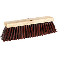 Balai-brosse de rue et d'&eacute;curie, 16", Extra-ferme, Soies Polypropyl&egrave;ne M & M Nord Ouest Inc