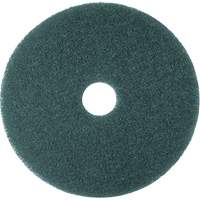 Hi-Performance Pad, 11", Cleaning/Scrubbing, Blue M & M Nord Ouest Inc