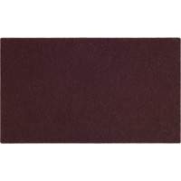 Natural Blend Pad, 14" x 20", Scrubbing, Maroon M & M Nord Ouest Inc