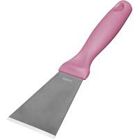 Large Stainless Steel Scraper, Pink, 3" W x 9" L M & M Nord Ouest Inc