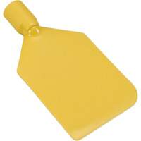 Stiff Paddle Scraper, Yellow, 4-1/2" W x 8-3/4" L M & M Nord Ouest Inc