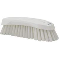 Grande brosse &agrave; main oblique, Soies Ferme, Longueur de 8", Blanc M & M Nord Ouest Inc