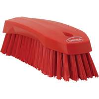 Grande brosse &agrave; main oblique, Soies Ferme, Longueur de 8", Rouge M & M Nord Ouest Inc