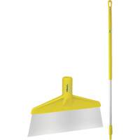 Floor Scraper with Handle, Yellow, 9-3/5" W x 55-9/10" L M & M Nord Ouest Inc