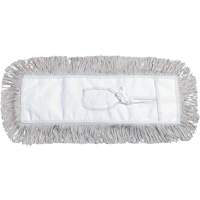 Dust Mop, Tie-On Style, Cotton, 18" L x 5" W M & M Nord Ouest Inc