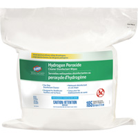 Lingettes désinfectantes et nettoyantes à base de peroxyde d'hydrogène Healthcare<sup>MD</sup>, 185 lingettes  JO253 | M & M Nord Ouest Inc