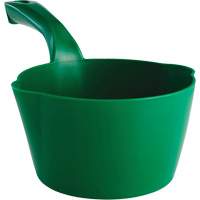 Round Bowl Scoop, Plastic, Green, 32 oz. M & M Nord Ouest Inc