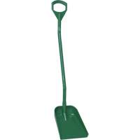 Ergonomic Small Blade Shovel, 50" Length, Plastic, Green M & M Nord Ouest Inc