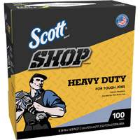 Shop Towels, Heavy-Duty, 16-4/5" L x 8-1/3" W M & M Nord Ouest Inc