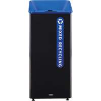 Sustain Mixed Recycling Container, Bulk, Plastic, 23 US gal. M & M Nord Ouest Inc