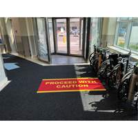 Tapis dentr&eacute;e Supreme Knob, Essuie-pieds/grattoir, 3-1/2' x 6' x 7/16", Charbon M & M Nord Ouest Inc
