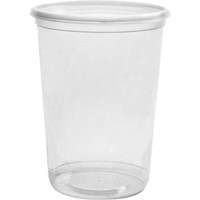 Contenant &agrave; charcuterie transparent sans couvercle Magik 32 oz, Plastique, Ronde M & M Nord Ouest Inc