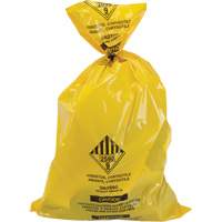 Hazardous Waste Liners, Asbestos, 40" L x 26" W, 3 mils M & M Nord Ouest Inc