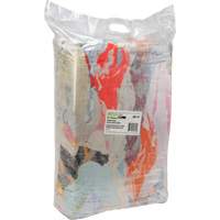 Chiffons fabriqués à partir de matériaux recyclés, Tissu éponge, Mélange de couleurs, 25 lb JQ112 | M & M Nord Ouest Inc