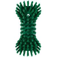 Hand Brush, Extra Stiff Bristles, 9-1/10" Long, Green M & M Nord Ouest Inc