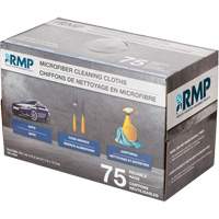 Washable Cleaning Cloths, Microfibre, White M & M Nord Ouest Inc