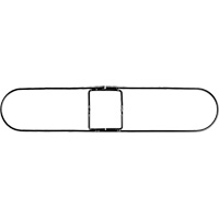 Clipper Dust Mop Frame, 36", Metal M & M Nord Ouest Inc
