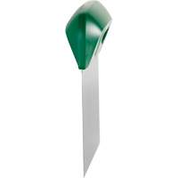 Flexible Stainless Steel Dough Cutter/Scraper, Green, 4-1/2" W x 5-3/4" L M & M Nord Ouest Inc