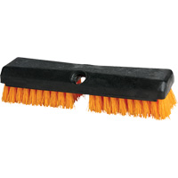Brosse de nettoyage, 10" l, Soies Polypropyl&egrave;ne, Noir/Rouge M & M Nord Ouest Inc