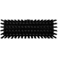Compact Wall/Deck Broom, Stiff Bristles, 8-9/10", Polyester/Polypropylene, Black M & M Nord Ouest Inc