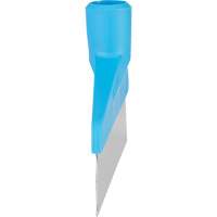 Table & Floor Scraper, Blue, 9-3/5" W x 1-1/5" L M & M Nord Ouest Inc