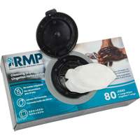 Lingettes nettoyantes extra-larges, 80 lingettes, 8" x 8" M & M Nord Ouest Inc