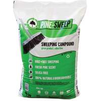 Pine Sweep Biodegradable Sweeping Compound, Bag, 44 lbs. (20 kg) M & M Nord Ouest Inc