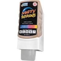 Nutty Scrub Hand Cleaner with Walnut Shell Scrubbers, Pumice, 2000 ml, Plastic Cartridge, Unscented M & M Nord Ouest Inc