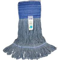 T&ecirc;te de vadrouille &agrave; bande large, Antimicrobien/Finition de plancher/Sp&eacute;cialis&eacute;, Coton/Rayonne/Synth&eacute;tique, Style Boucle M & M Nord Ouest Inc