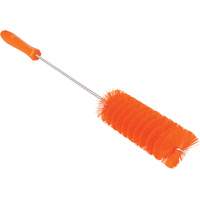 Tube Brush, Medium Bristles, 19-7/10" Long, Orange M & M Nord Ouest Inc