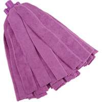 Socket Mop, Purpole, Microfibre, Cut Style M & M Nord Ouest Inc
