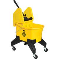 Grizzly Mop Wringer & Bucket, Side Press, 8 US Gal. (32 Quart), Yellow M & M Nord Ouest Inc