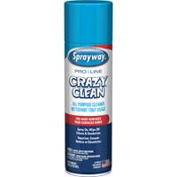 Nettoyant tout usage Pro Line Crazy Clean, 19 oz., Canette a&eacute;rosol M & M Nord Ouest Inc