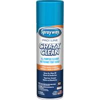 Nettoyant tout usage Pro Line Crazy Clean, 19 oz., Canette a&eacute;rosol M & M Nord Ouest Inc