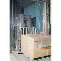 Strip Curtain Doors, 10' x 10' Door Opening, 12" Strip Width, 0.120" Strip Thickness M & M Nord Ouest Inc