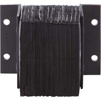 Butoirs de quai lamell&eacute;s, Horizontal, Caoutchouc, 12" la x 4" p x 12" h M & M Nord Ouest Inc