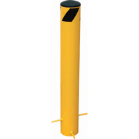 Bornes &agrave; couler, Acier, 35" h x 5-9/16" la, Jaune M & M Nord Ouest Inc