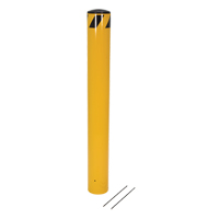 Bornes &agrave; couler, Acier, 36-1/2" h x 5-9/16" la, Jaune M & M Nord Ouest Inc