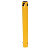 Bornes &agrave; couler, Acier, 36-1/2" h x 5-9/16" la, Jaune M & M Nord Ouest Inc