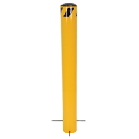 Bornes &agrave; couler, Acier, 36-1/2" h x 5-9/16" la, Jaune M & M Nord Ouest Inc