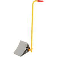 Aluminum Wheel Chock With Handle, 7" W x 11-7/8" D x 7-11/16" H M & M Nord Ouest Inc