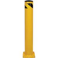 Butoir de s&eacute;curit&eacute;, Acier, 36" h x 5-1/2" la, Jaune M & M Nord Ouest Inc