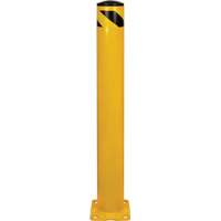 Butoir de s&eacute;curit&eacute;, Acier, 42" h x 5-1/2" la, Jaune M & M Nord Ouest Inc