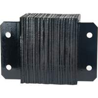 Butoirs de quai lamell&eacute;s, Horizontal, Caoutchouc, 12" la x 6" p x 10" h M & M Nord Ouest Inc