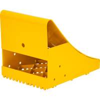 Cales-roue pour la glace, Acier, Jaune, 8-1/16" la x 10-5/8" p x 8-13/16" h M & M Nord Ouest Inc