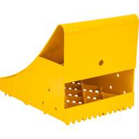 Cales-roue pour la glace, Acier, Jaune, 8-1/16" la x 10-5/8" p x 8-13/16" h M & M Nord Ouest Inc