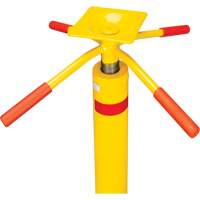 50,000 lbs. Static Capacity Trailer Jack, 2.5 tons Lift Capacity M & M Nord Ouest Inc