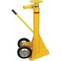 100,000 lbs. Static Capacity Ratchet Trailer Jack, 20 tons Lift Capacity M & M Nord Ouest Inc